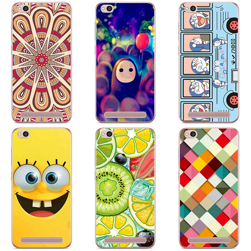 For Xiaomi Redmi 5A hard Plastic Case Cover phone shell Colorful printing Painted Flower Cases |