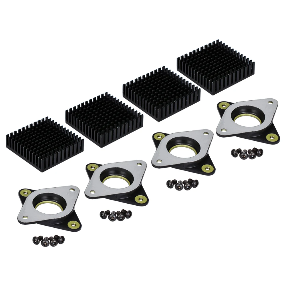 نيما 17 السائر المثبط المعادن و المطاط محرك متدرج مثبط الاهتزاز Nema17 CNC 42 محرك متدرج صدمة امتصاص 3D طابعة أجزاء