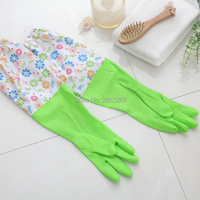 

200Pair Durable Waterproof Household Glove Warm Dishwashing Glove Water Dust Stop Cleaning Rubber Gloves