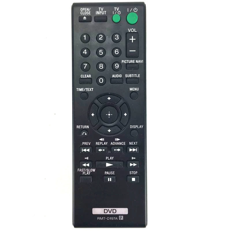 

ABS Material DVD Remote Controller 433 MHz For Sony DVPSR201P DVP-SR210 DVPSR210P Accessories TV