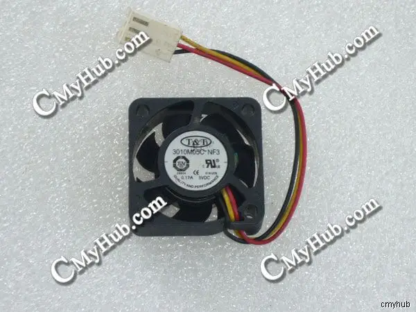 Подлинный для T & TT 3010M05C NF3 DC5V 0.17A 3010 3 см 30 мм 30x30x10 10 проводной контактный