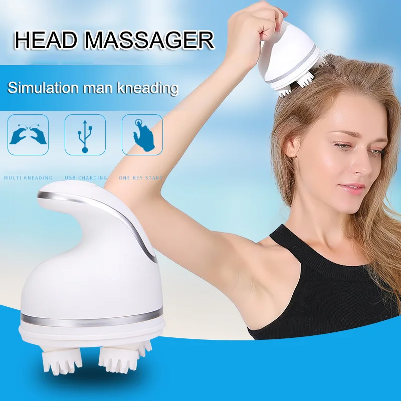New Hot Octopus Electric Head Massager Roller Kneading Neck Eye