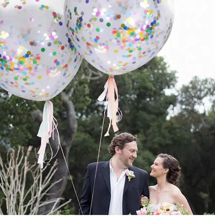 QIFU воздушный шар для дня рождения, детский шар, Свадебный декор, яркий прозрачный воздушный шар, украшение для дня рождения, для взрослых