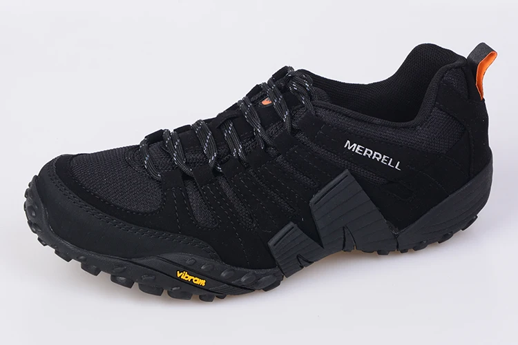 Merrell мужские черные сетчатые дышащие уличные спортивные походные кроссовки для мужчин, Износостойкие высококачественные горные Нескользящие кроссовки