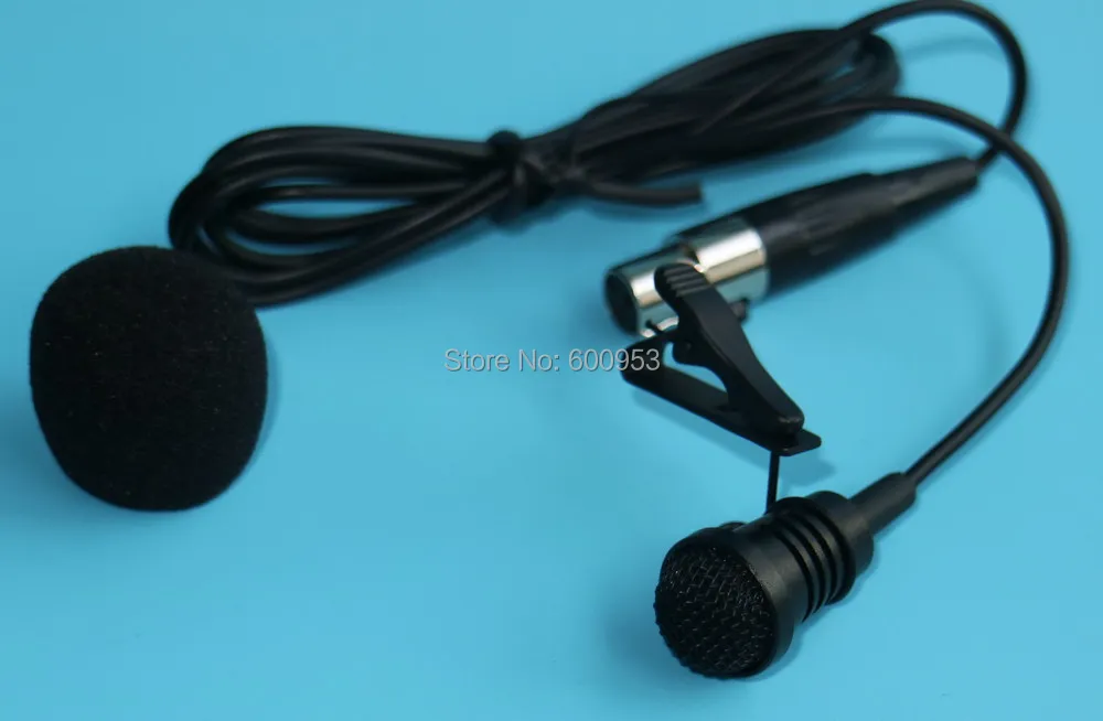 

TA3F Pro Clip-On Lavalier Condenser Microphone For AKG(Samson) 3 Pin Black AKG-B002