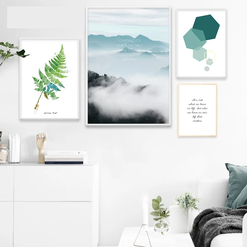 Foggy-Mountain-Wall-Art-Canvas-Poster-Landscape-Leaf-Nordic-Style-Print-Painting-Decorative-Picture-Modern-Home(2)