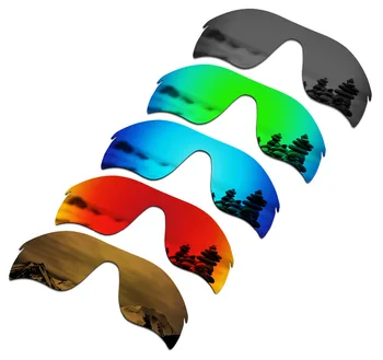 

SmartVLT 5 Pieces Polarized Sunglasses Replacement Lenses for Oakley RadarLock Path - 5 Colors