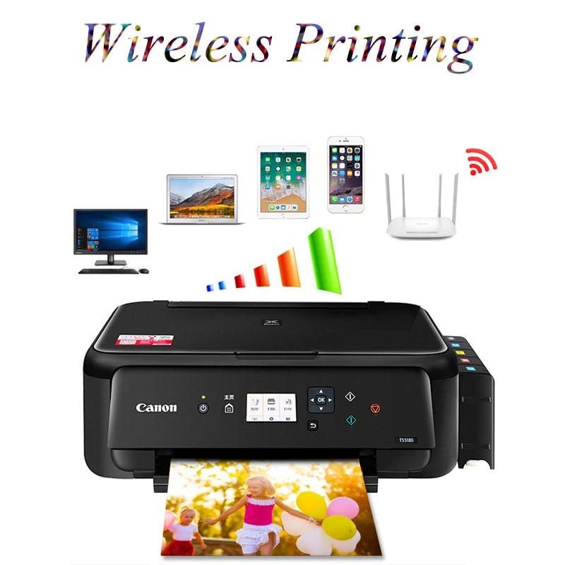 

Wifi Mobile Phone Photo Color Printer Home Copy Scanning Machine TS-6120