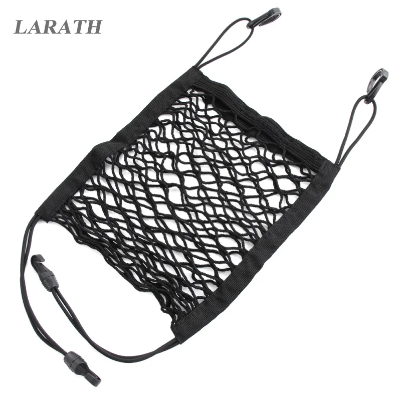 

Car Rear Trunk Envelope Style Fix Sundries Cargo Double Layer Resilient Net Bag