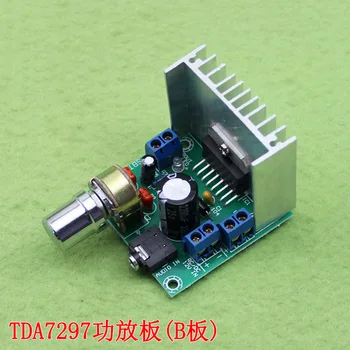 

10pcsHigh Quality TDA7297 Version B 2*15W Digital For Audio Amplifier Board Dual-Channel AC/DC 12V
