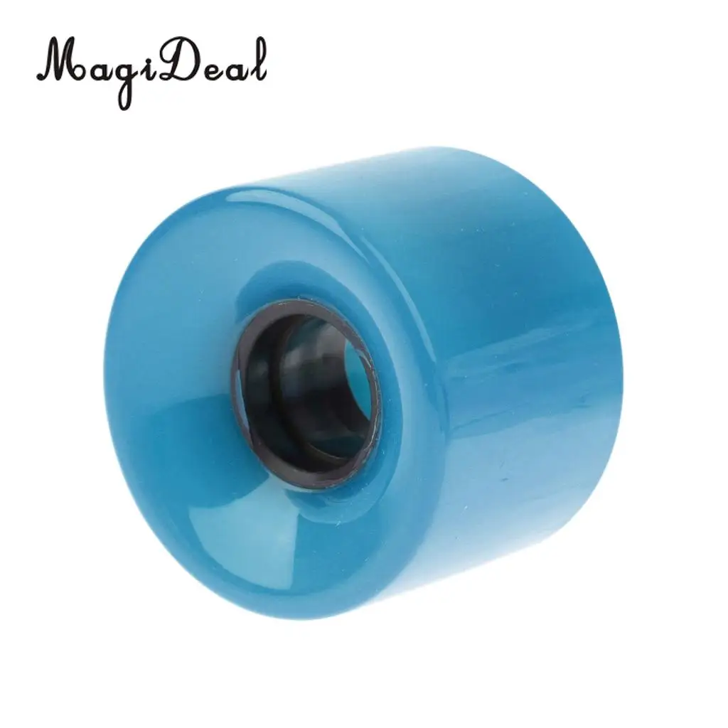 MagiDeal Solid Cruiser Longboard Bodyboard PU Wheels Colorful for Mini Cruiser Children Kids Skate Board Accessory
