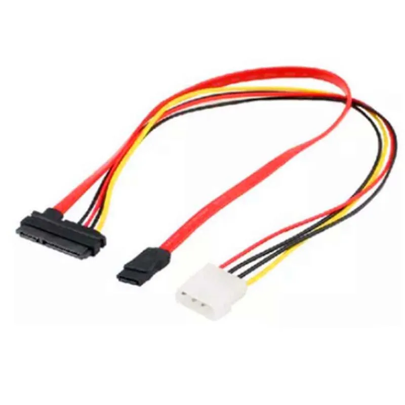 30 шт. разъем питания 4-контактный IDE + SATA Привод передачи данных кабель линия 7 15 P