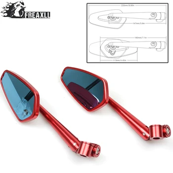 

Motorcycle handlebar mirror side mirror universal rearview mirror accessories For MV Agusta Benelli TNT 300 BMW S 1000 R XR SV