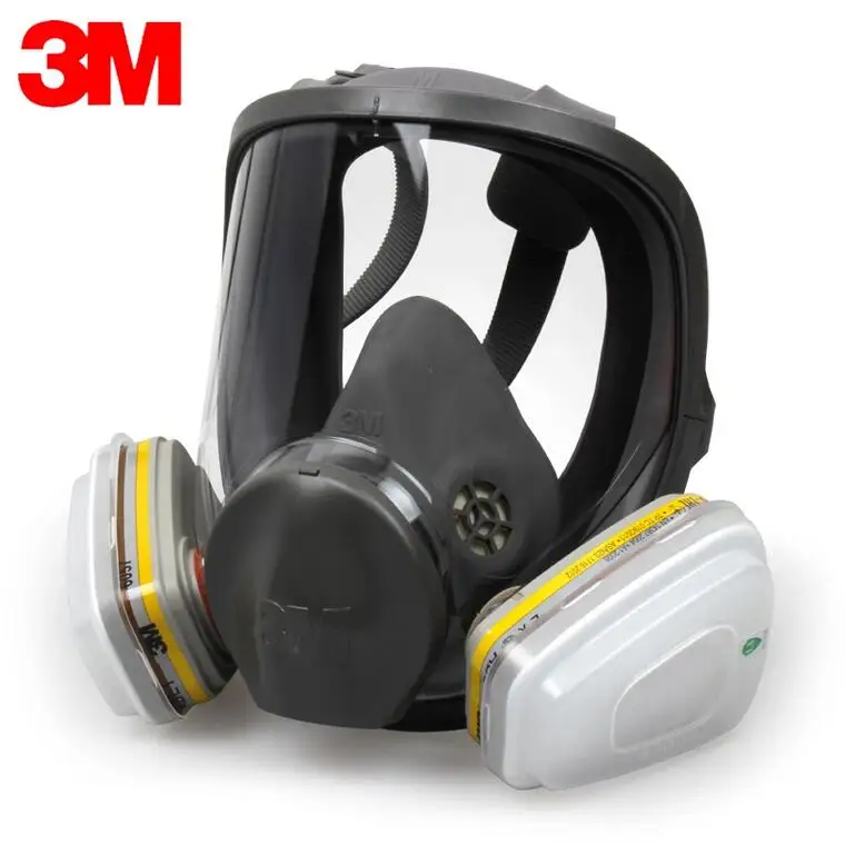 3 м 6800+ 6057 анфас маска многоразовые Респиратор маска респиратор фильтр маска против пыли/органических газов/хлора 7 детали за 1 единицу товара LT097