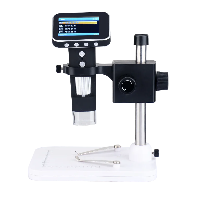 600X цифровой электронный микроскоп камера с ЖК-дисплеем 3,5 дюймов видео USB микроскоп увеличитель HD 200 Вт пикселей