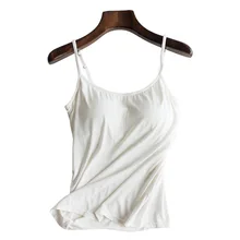 Новинка г. летняя рубашка на бретелях Ночная рубашка Женский однотонное пикантное женское белье сна Топ Cami жилет без рукавов пижамы модал Ночное