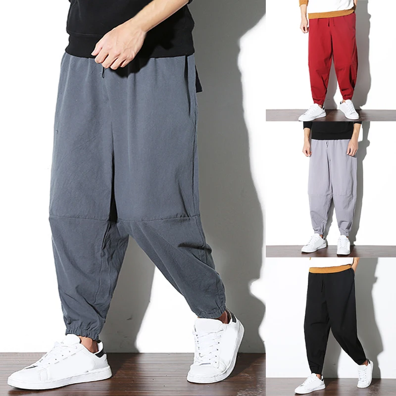 Aliexpress.com : Buy Chinese Style Linen Men Casual Wide