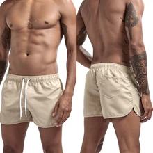Одежда для плавания мужские пляжные плавки боксеры трусы Maillot De Bain Homme купальный костюм Бермуды для серфинга пляжные шорты Beachwear