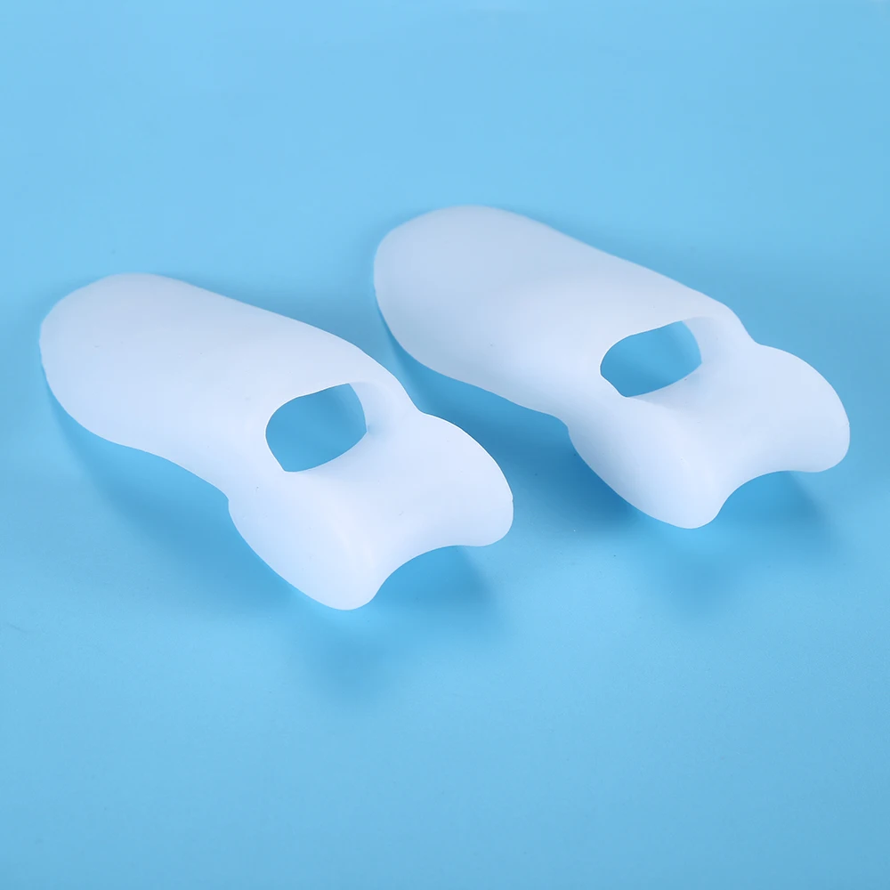 

1pair=2pcs Silicon Gel hallux valgus thumb orthopedic braces Thumb valgus correction device Foot Care Tool