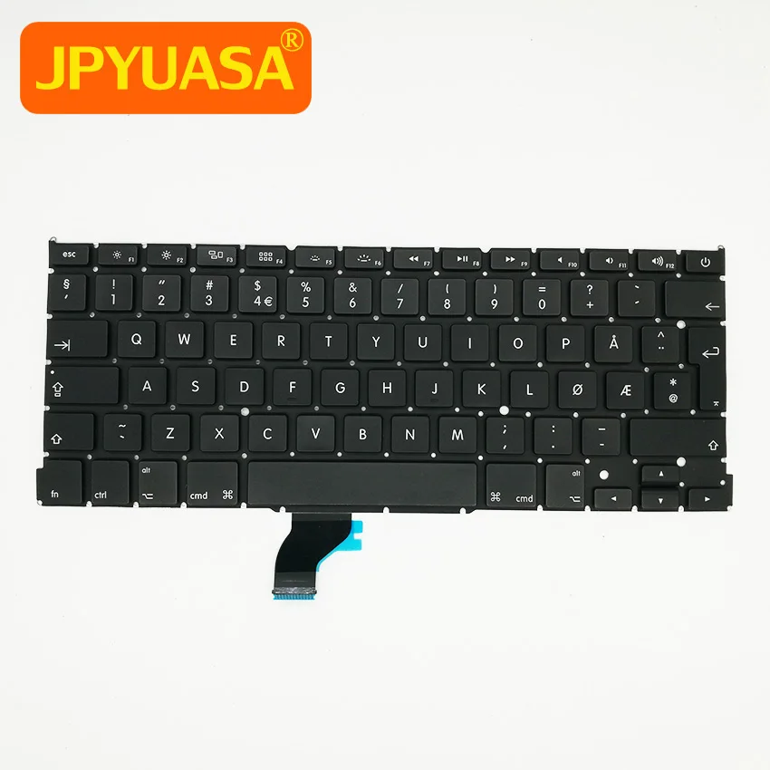 5 шт./лот новая норвежская Клавиатура для Macbook Pro 13 ''Retina A1502 клавиатура 2013 2014