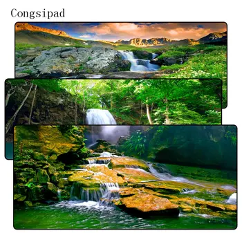 

Congsipad Stream Water Large Gaming Lockedge Mouse Mat Keyboard Pad Desk Mat Table Mat For Computer Laptop Lol Gamer Mousepad