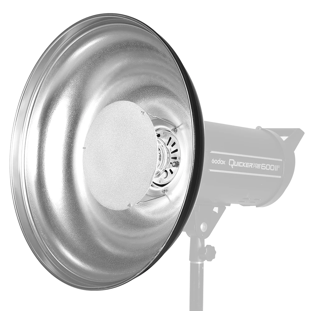 55 см 22 &quotBowens Mount Studio Silver Waved Beauty Dish + Honeycomb Grid с мягкой тканью для студийной вспышки