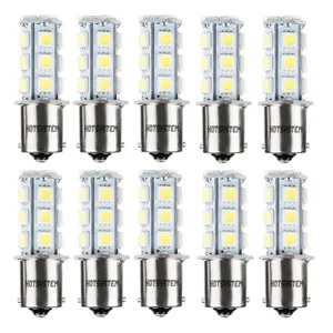 1156 7506 1003 1141 LED SMD 18 LED Bulbs Interior RV Camper White 10-pack 3000K 6000K