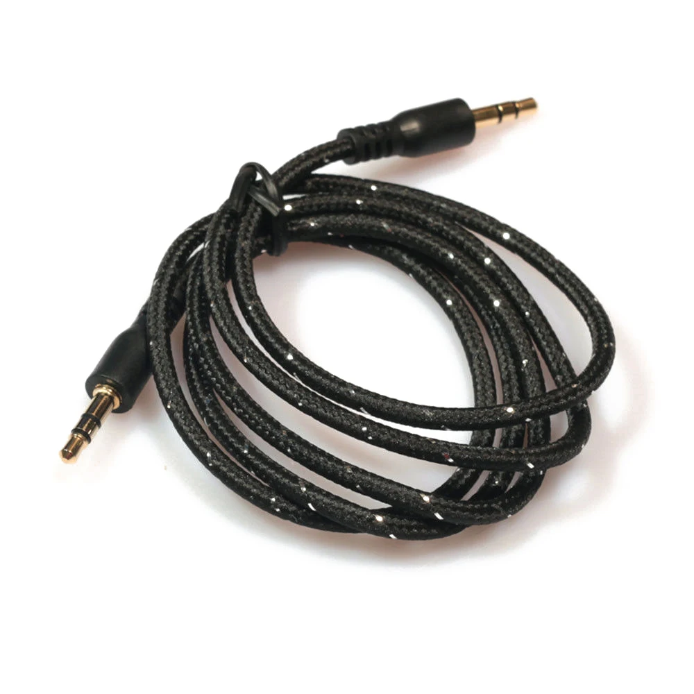 SCLS 1M 3.5mm Stereo Male to Male Jack Aux Cable Audio Auxiliary Lead