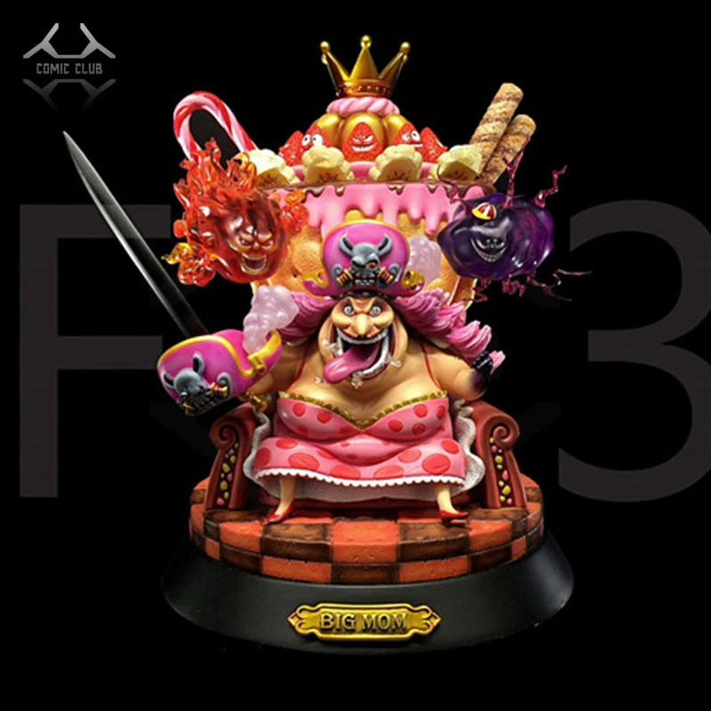 コミッククラブ在庫ワンピース F3 Sd 4 皇帝ビッグママ Gk 樹脂フィギュア含有 Led ライト玩具のためのコレクション Action Figures Aliexpress