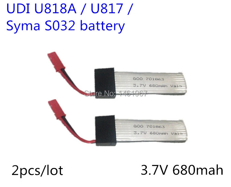 udi u818a battery upgrade
