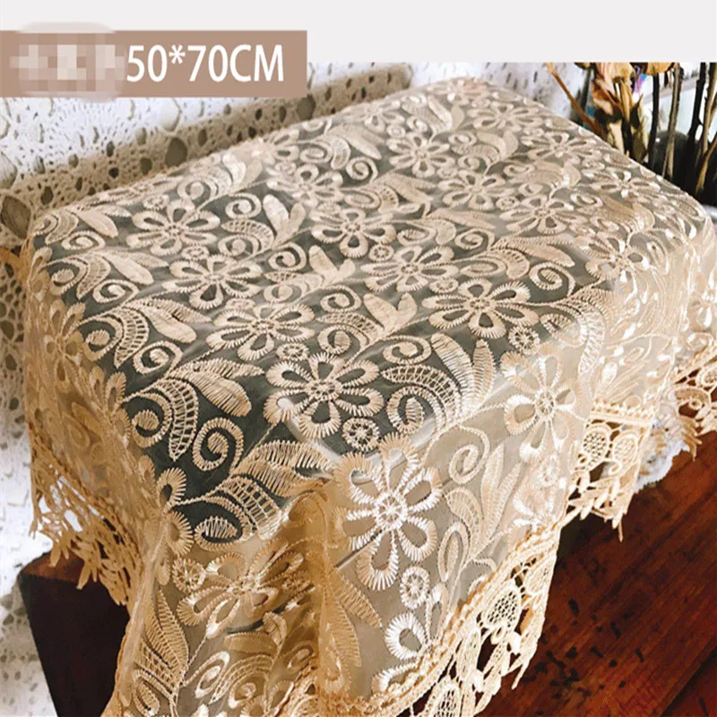 

Free shipping lace 50*70cm bread machine coffee maker computer cover electric rice cooker dustproof cover tea set cover LQ