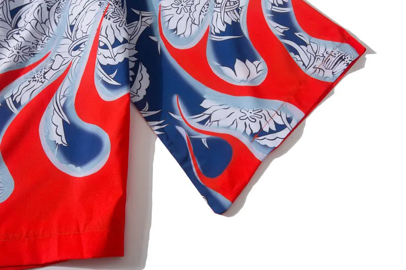 Japanese Men Kimono Thin Shirts 4