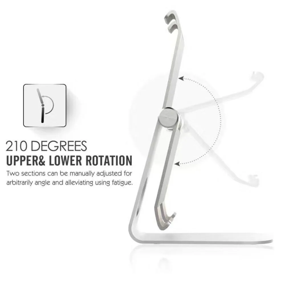 Универсальная алюминиевая подставка для планшета для Apple держатель для ipad Senior металлическая поддержка для iphone x/8 m ipad samsung Galaxy tab подставка держатель