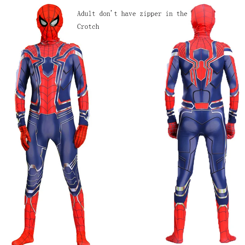 Goedkoop Latex Spider Man Kostuum voor Kinderen Halloween Superheld Partij Cosplay Carnaval Superman Uniform Volwassen Spider Superman Fancy Dress