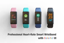 2018 USB Passometer Smart watch with Touch Screen Support Blood Pressure Heart Rate Bluetooth font b