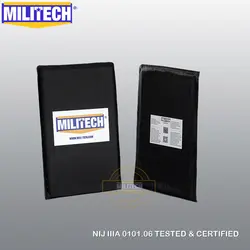 MILITECH 6 ''x 10'' пара арамидных баллистических панель пуленепробиваемая пластина подставки средства ухода за кожей панцири широкий сбоку