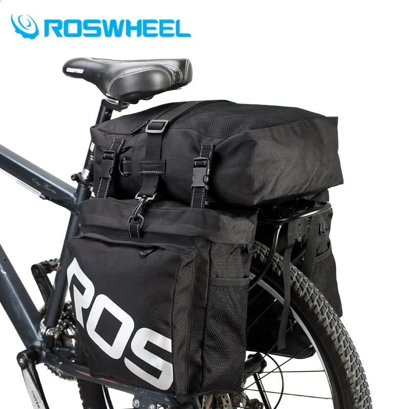 2018 New Arrival MTB Mountain Bike Rack Bag 3 in 1 Multifunction Road Bicycle Pannier Rear Seat