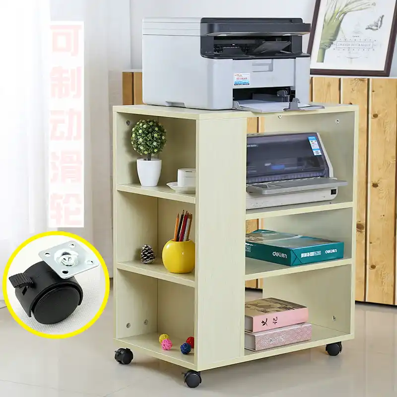 Printer Shelf Rack Floor Copy Table Cabinet Placement Storage Rack