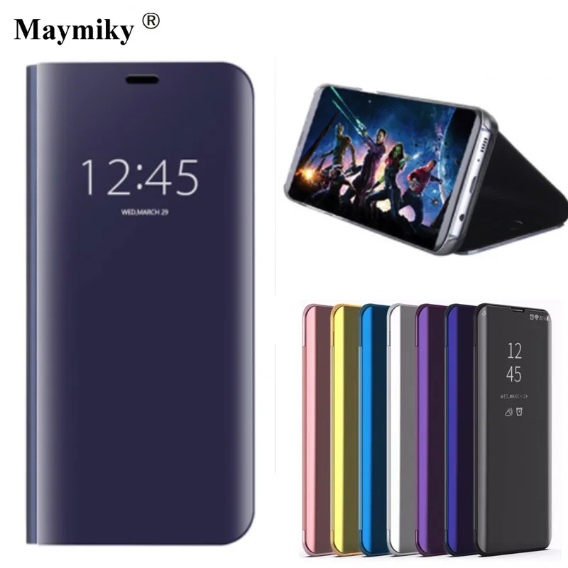 

Clear View Smart Mirror Phone Case For Xiaomi Redmi 5 Plus Note 5 5A 4X Max 3 Flip Cases For Xiaomi 8 SE 6 6X Pocophone F1 Cover