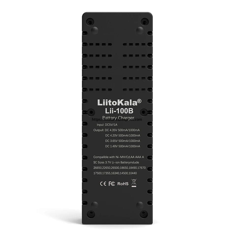 Зарядное устройство Liitokala 100B 18650 1 2 в 3 7 AA/AAA 26650 10440 16340 25500 18350 зарядное для никель