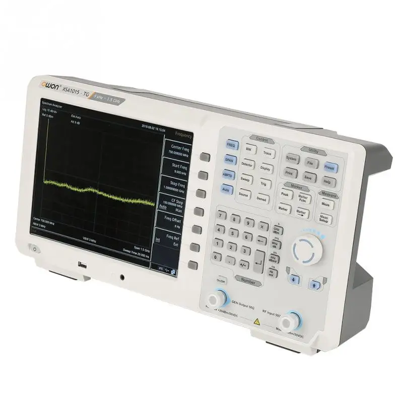 OWON XSA1015 TG анализатор спектра осциллограф 9 кГц 1 5 ГГц 10 4 дюймов TFT ЖК трекинг