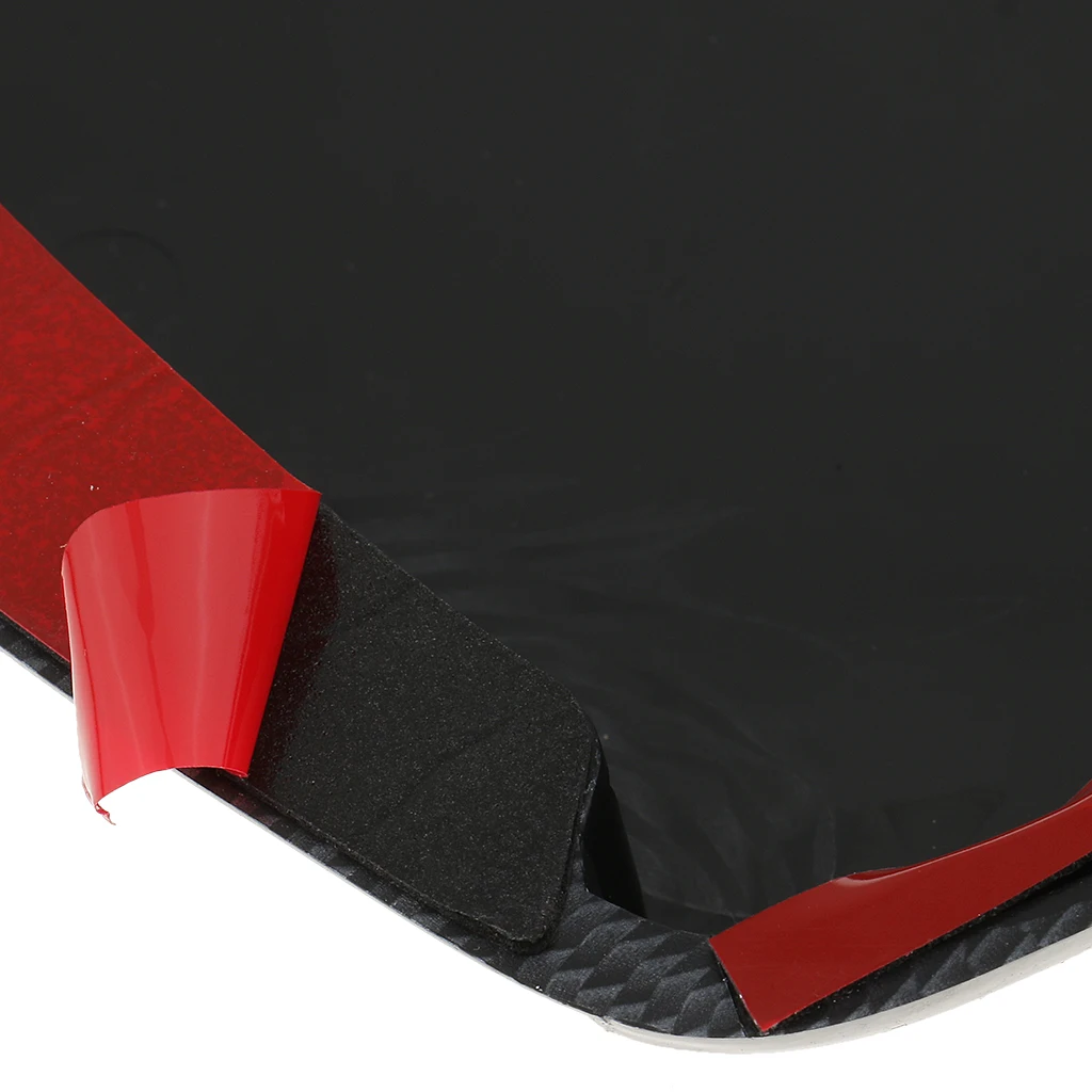 1 Pcs Universal Car Hood Decor Decorative Air Flow Intake Scoop Turbo Bonnet Vent Cover ABS Plastic 12.8*9.8*2 Inch Car Styling