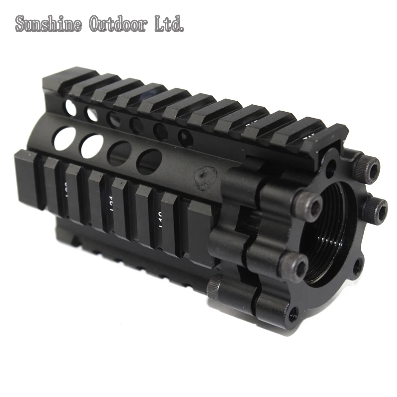 

Indoor / melee CQB 4.2 inch Picatinny rail aluminum handguard rail system for AEG M4 / M16