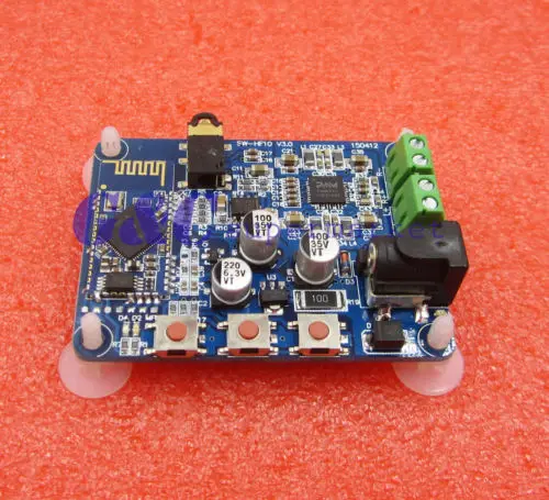 

Bluetooth 4.0 PAM8610 Audio Receiver Digital Stereo Amplifier 12V DC 10W+10W