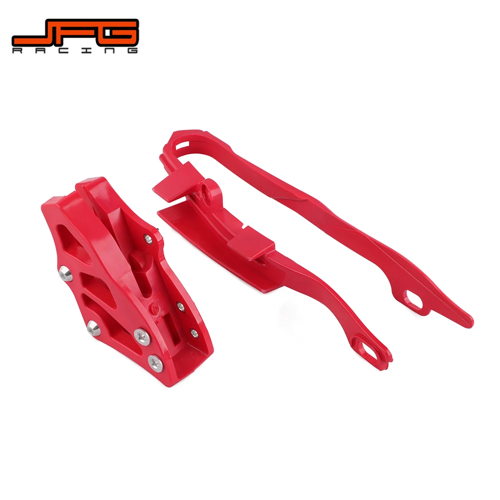 Motorcycle Red Chain Slider Guide Guard Swingarm Slider Protector for HONDA CR125R CR250R CRF250R CRF450R CRF250X CRF450X motorcycle chain guard