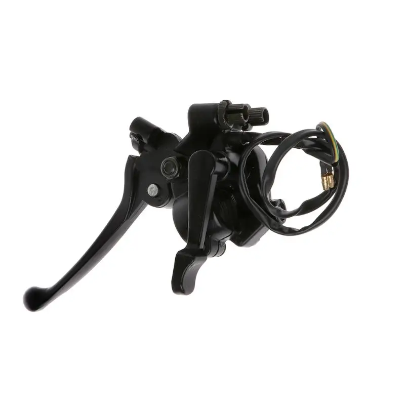 

Right Thumb Throttle Brake Lever Dual Cable For Quad Off-road Motorcycle ATV