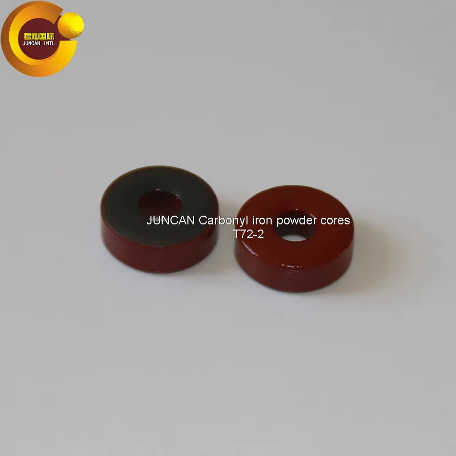 

T72-2 High frequency radio frequency (rf) iron powder core magnetic core