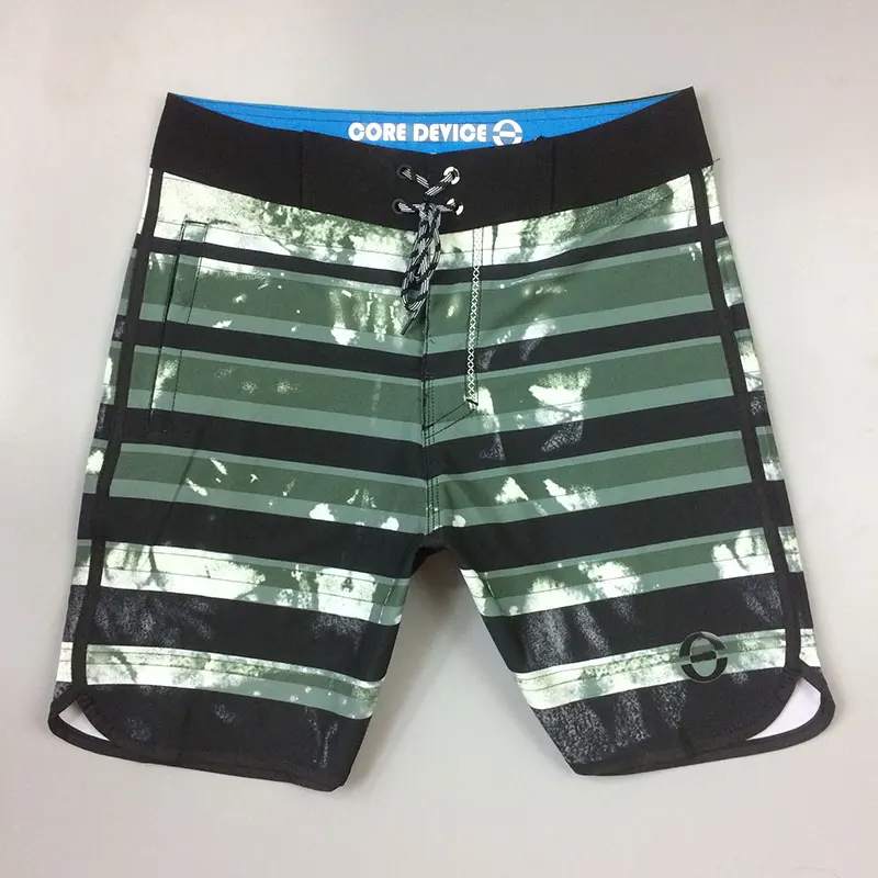 

Men's Striped Board Shorts Quick Dry Beach Shorts Swim Trunks Male Bikini Swimwear Surfing Shorts Short De Bain Homme Banadore
