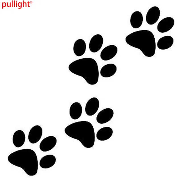 Animal Cat Paw Print Funny Vinyl Decal Motorcycle Car Sticker In Animal Cat Paw Print Funny Vinyl Decal Motorcycle Car Sticker