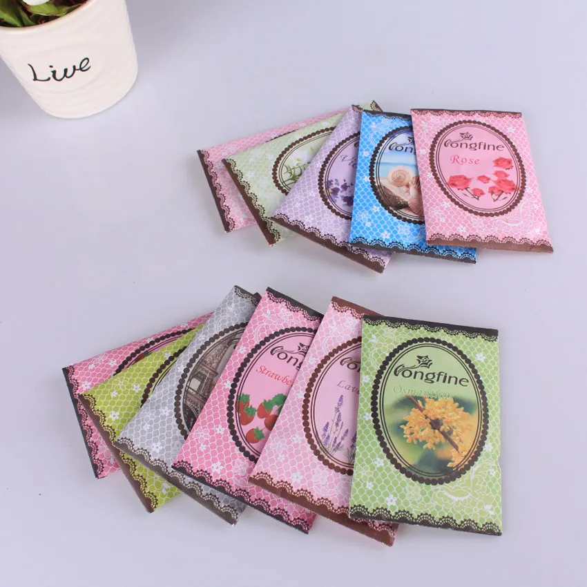 

Home Fragrance Sachets mini Natural flowers sachet dehumidified air freshener for home car wardrobe Drawer freshener sachet bag